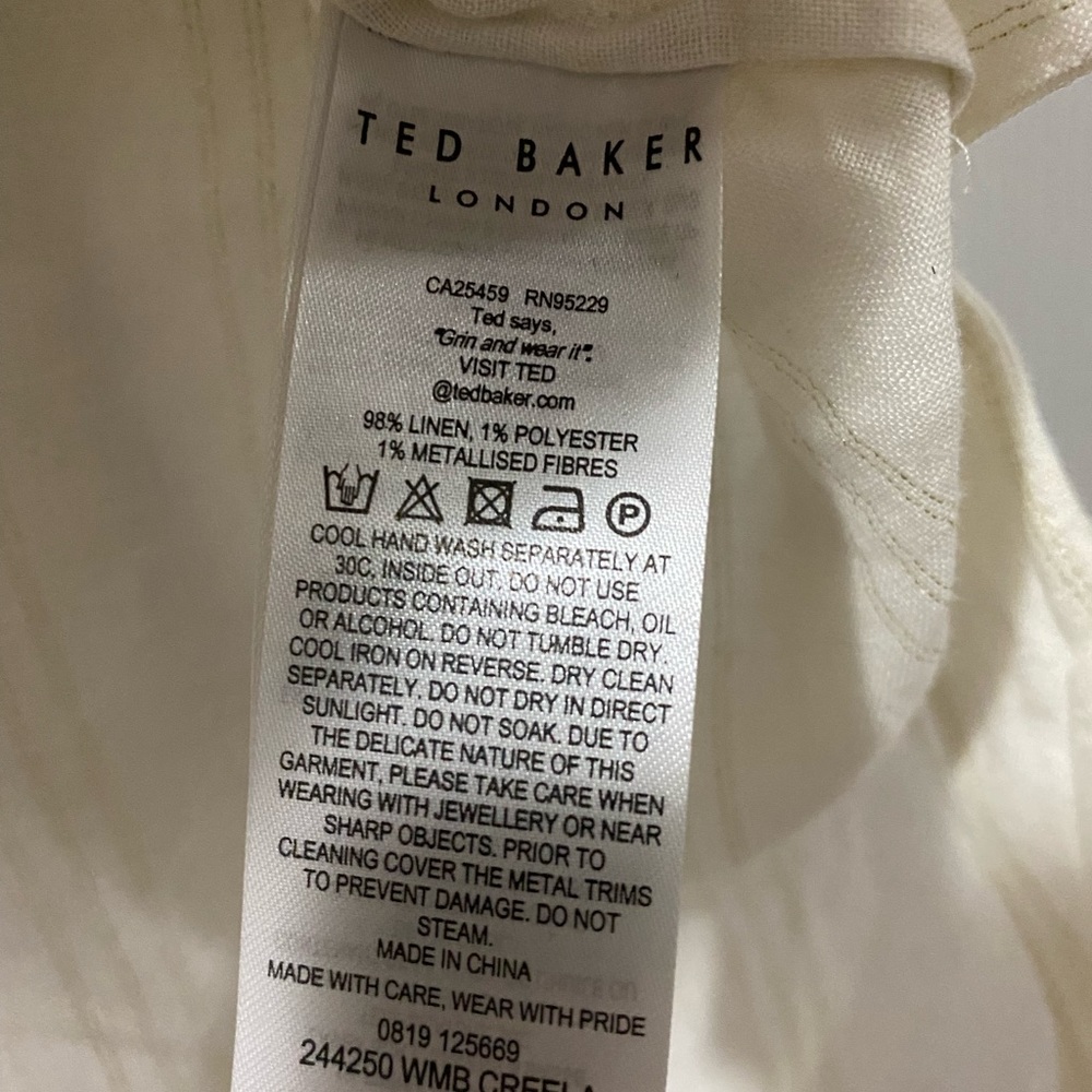 Linen Blause - Picture 4 of 4